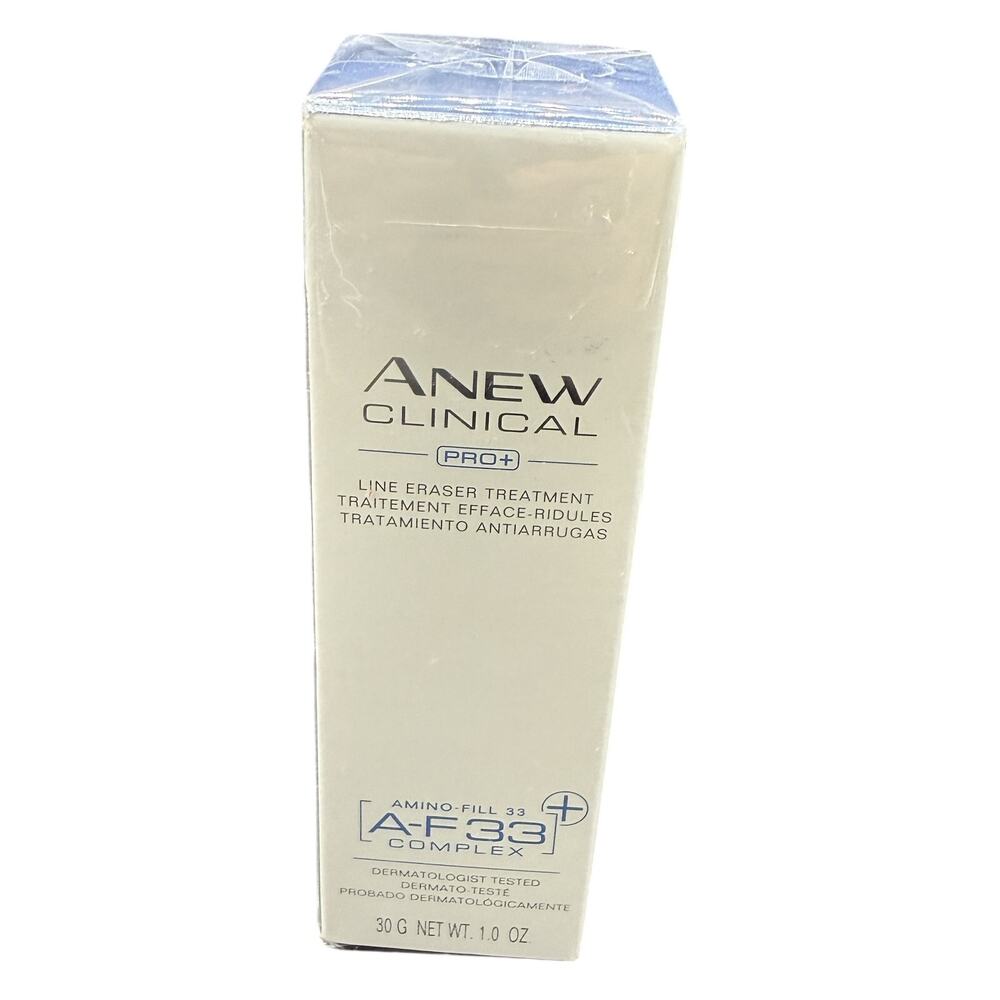 ✨ Avon Anew 1 oz Clinical Pro+ A-F33 Line Eraser Face Treatment Cream New Sealed